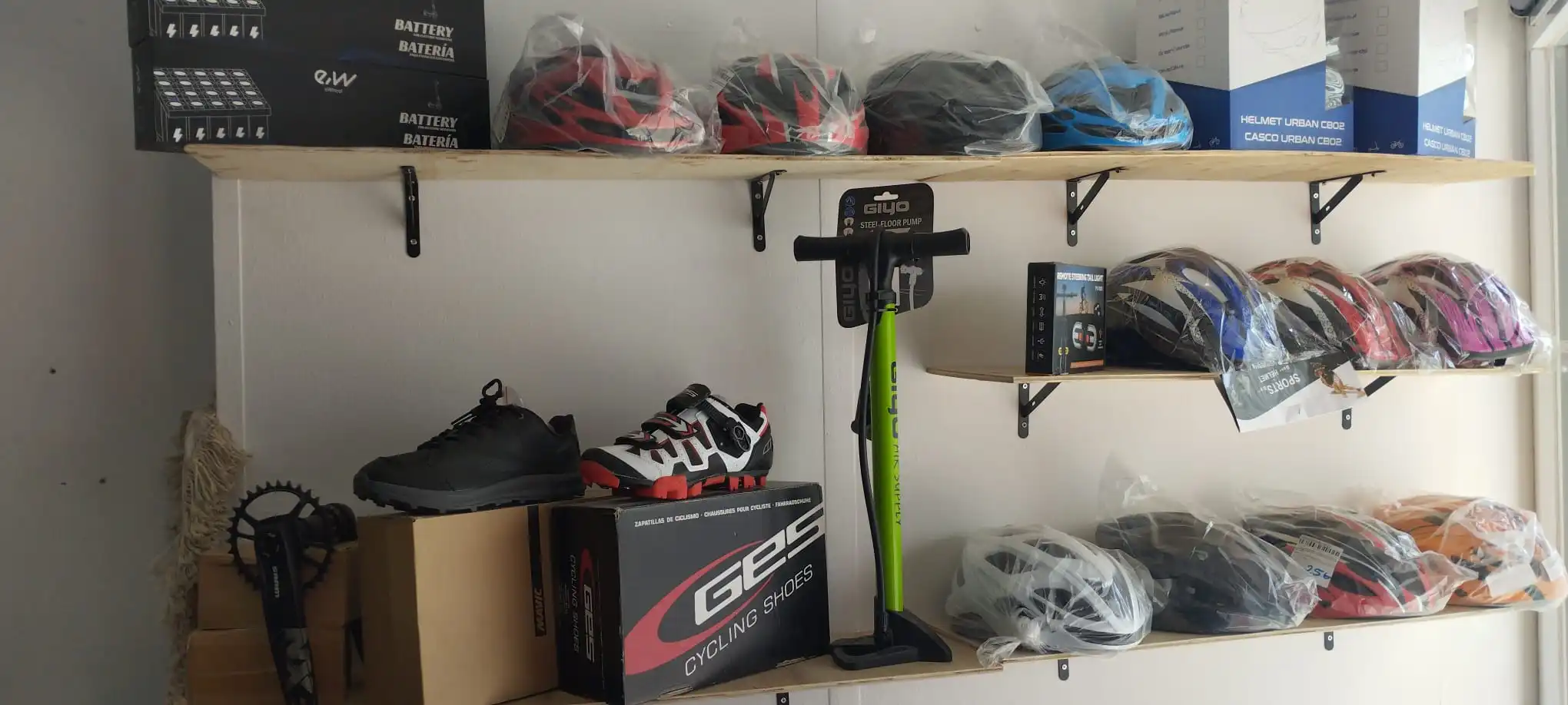 Reparación de frenos de bicicleta de montaña