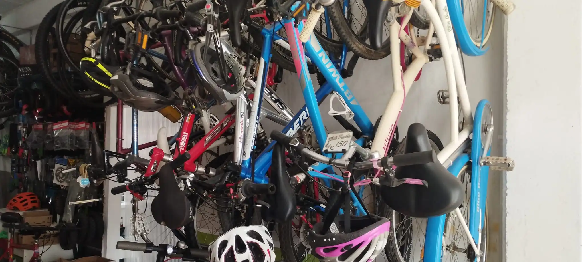 Restauración de bicicleta clásica vintage
